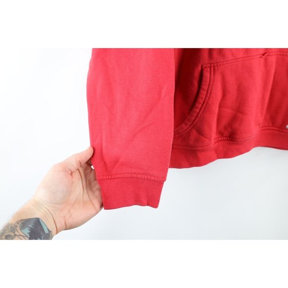 Vintage Nike M Faded Travis Scott Mini Swoosh Ohio State University Hoodie - Picture 6 of 11